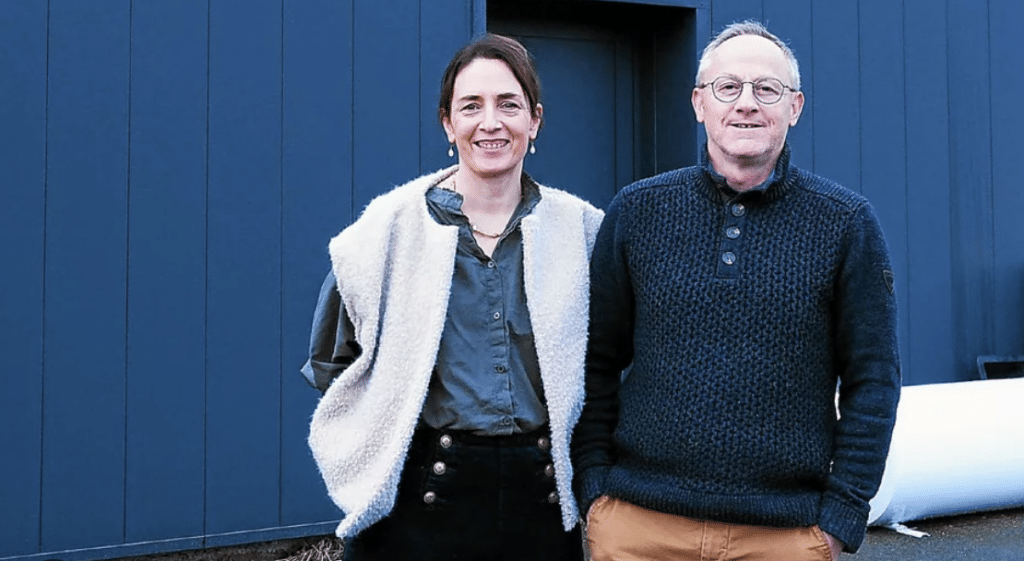 photo des gérants de l'entreprise lagree valerie et guenael lagree depuis 14 ans implanté dans secteur ploemel